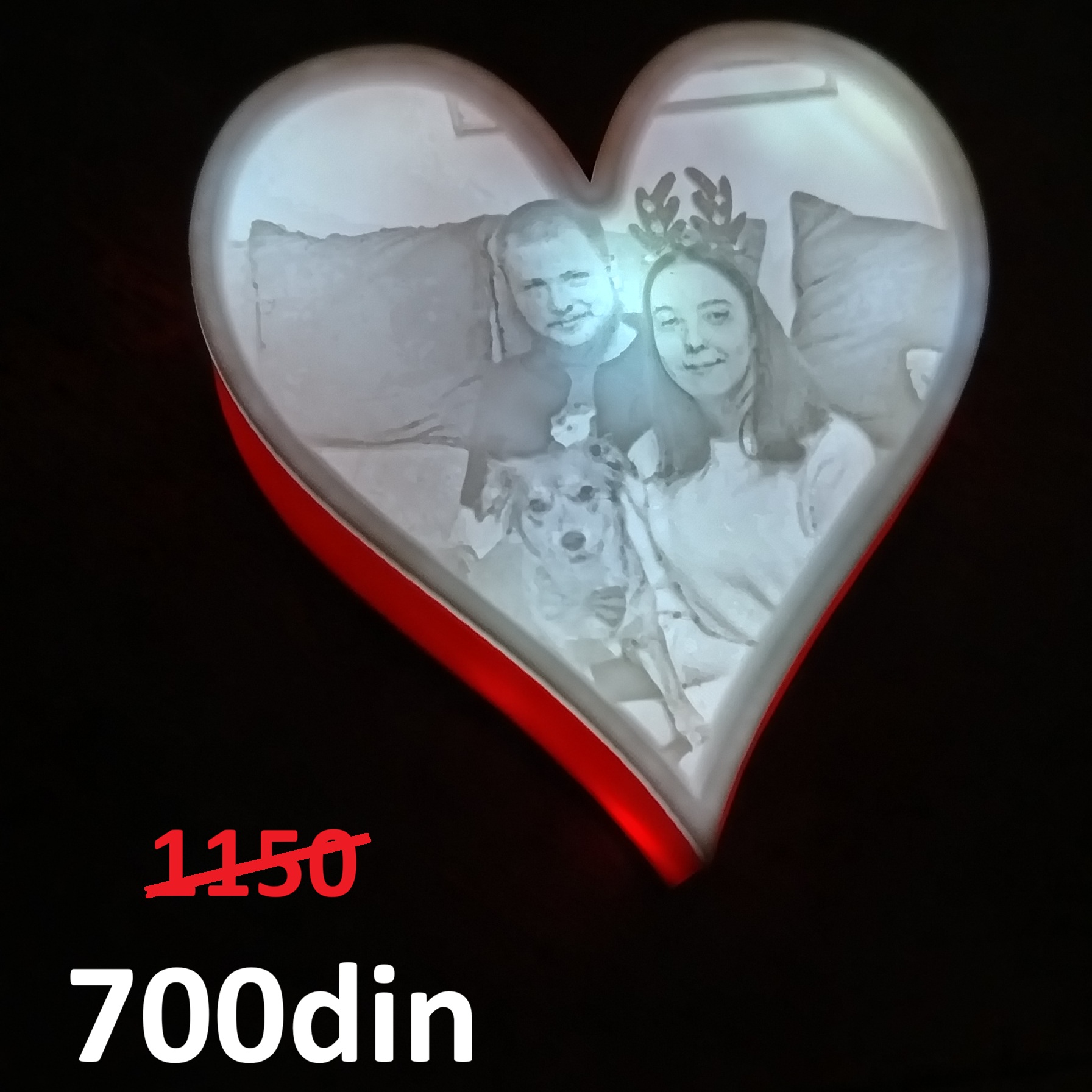 Romantični 3D poklon